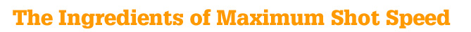 Max Shot Speed Basics title