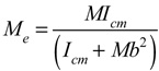 Effective mass equation.